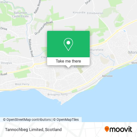 Tannochbeg Limited map