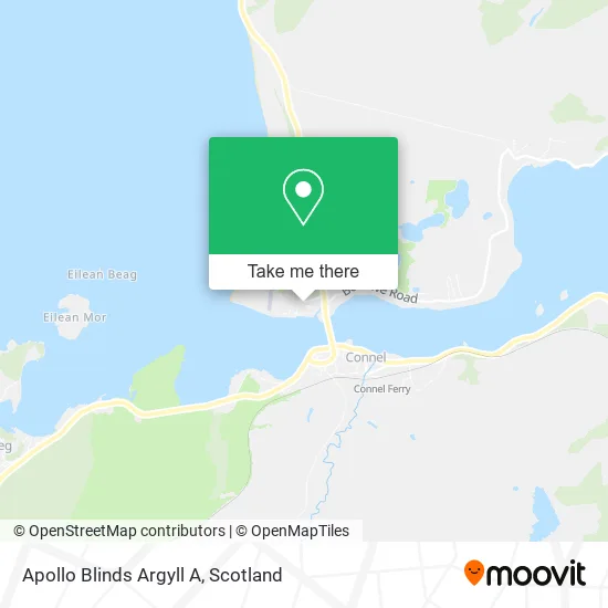 Apollo Blinds Argyll A map