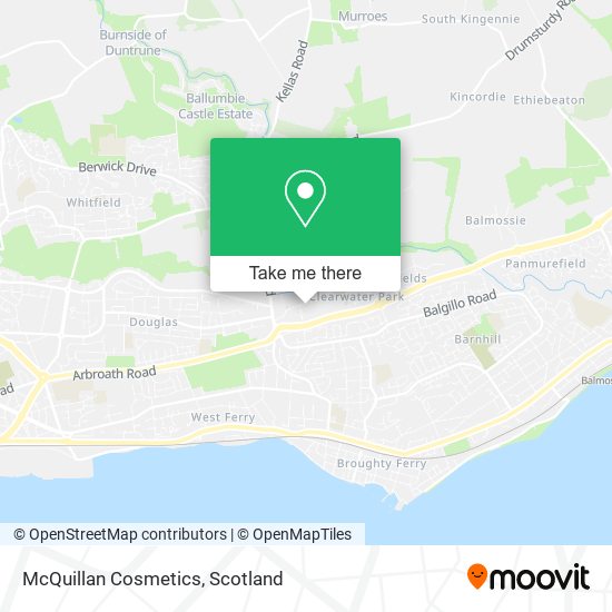 McQuillan Cosmetics map