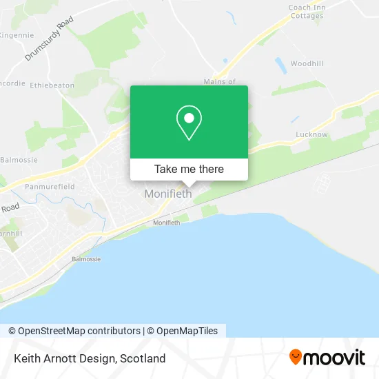 Keith Arnott Design map
