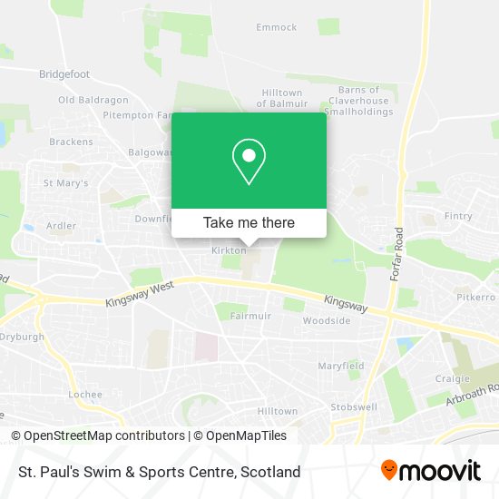 St. Paul's Swim & Sports Centre map
