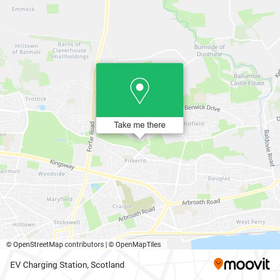 EV Charging Station map