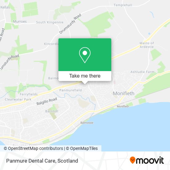 Panmure Dental Care map