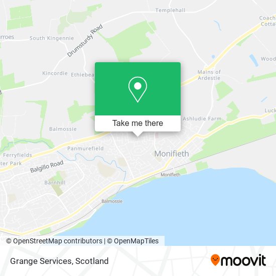 Grange Services map
