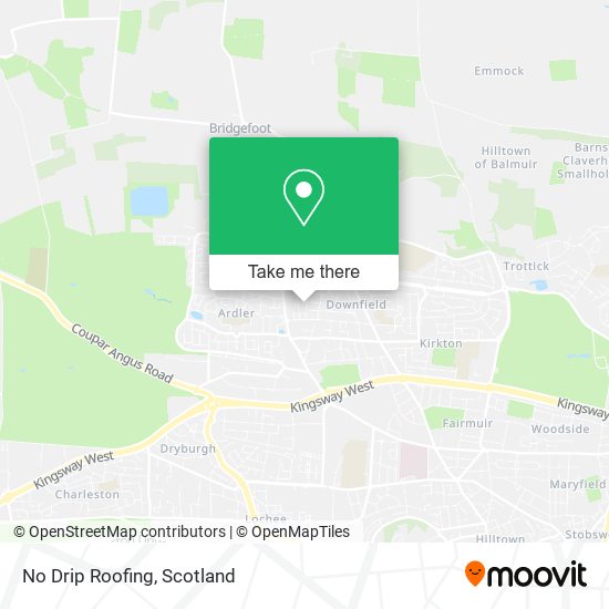 No Drip Roofing map