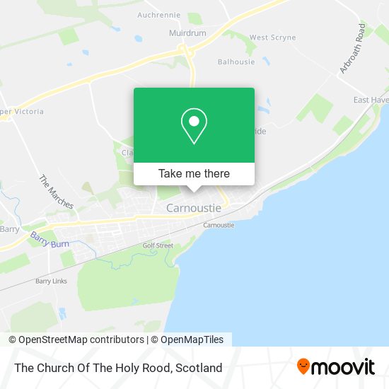 The Church Of The Holy Rood map