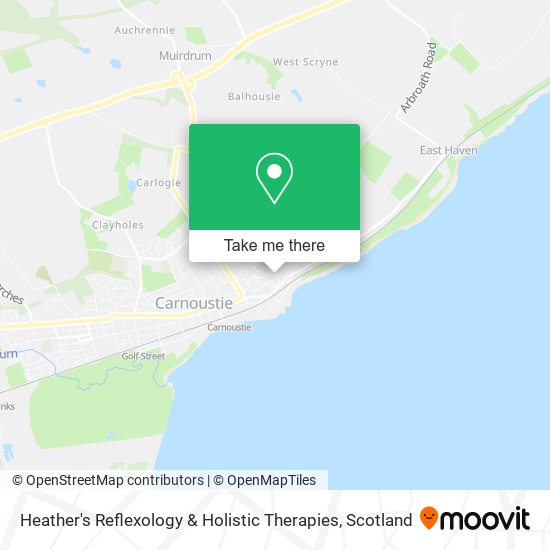 Heather's Reflexology & Holistic Therapies map