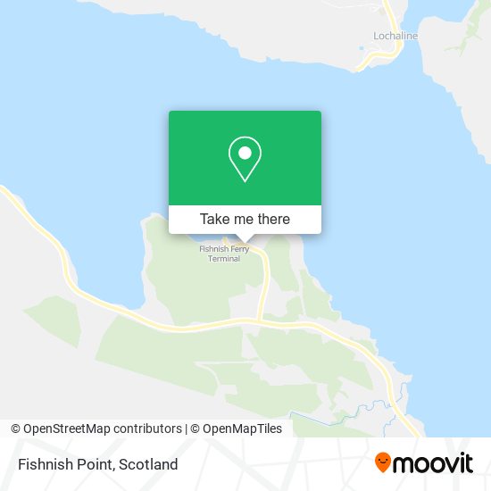 Fishnish Point map