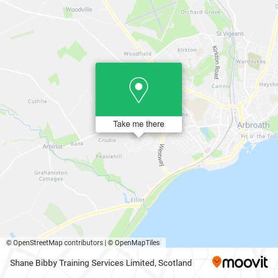 Shane Bibby Training Services Limited map