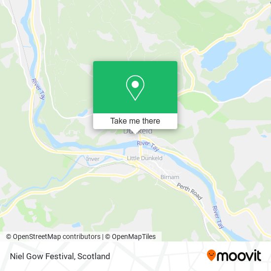 Niel Gow Festival map