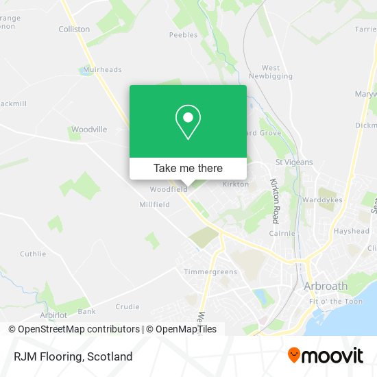 RJM Flooring map