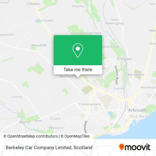 Berkeley Car Company Limited map