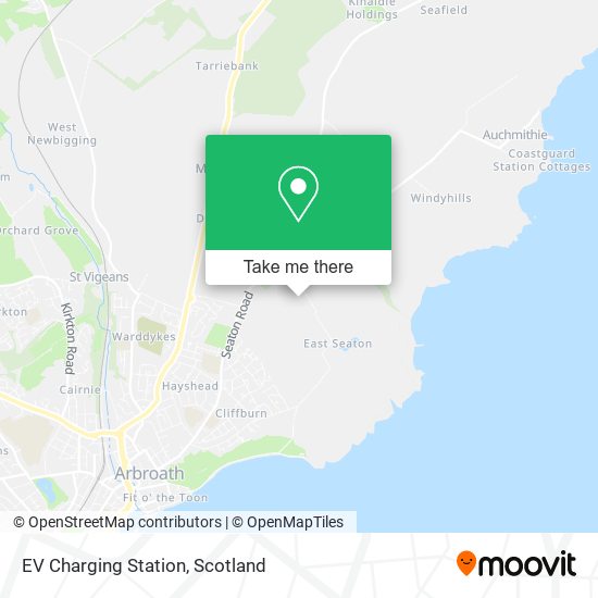 EV Charging Station map