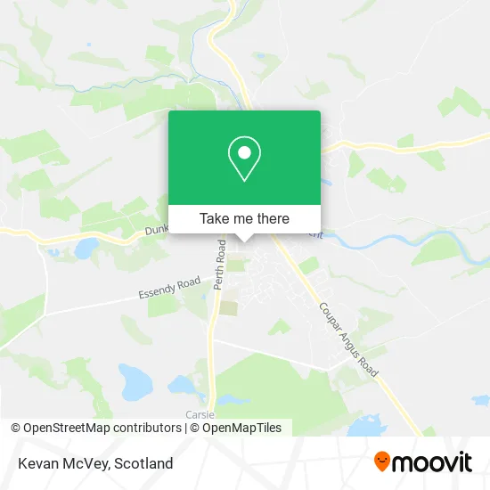 Kevan McVey map