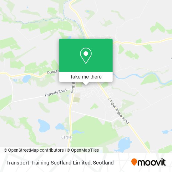 Transport Training Scotland Limited map