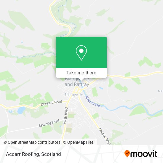 Accarr Roofing map