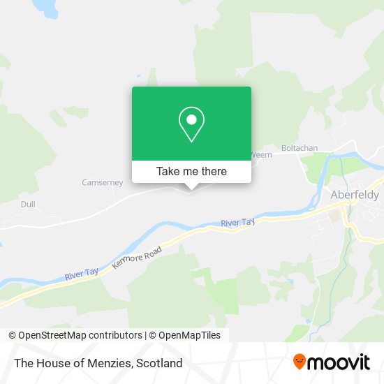 The House of Menzies map