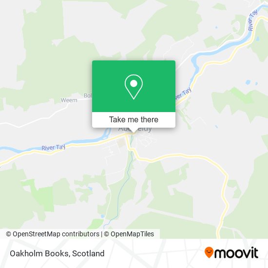 Oakholm Books map