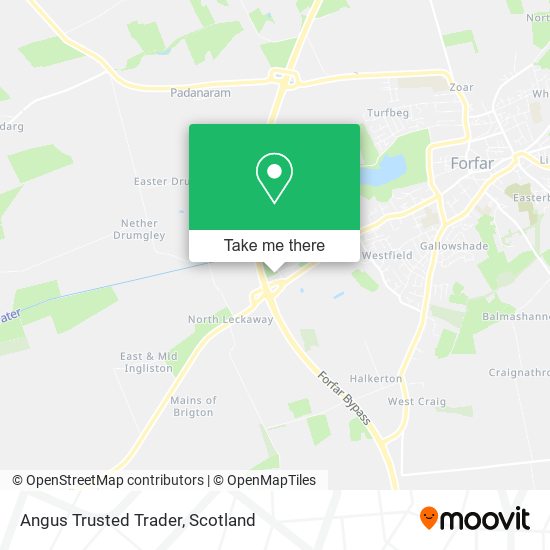 Angus Trusted Trader map
