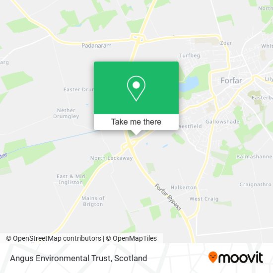 Angus Environmental Trust map