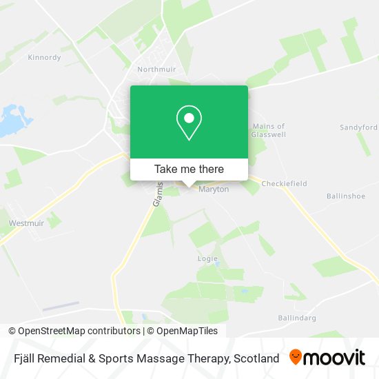 Fjäll Remedial & Sports Massage Therapy map