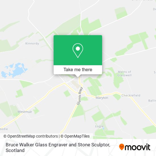 Bruce Walker Glass Engraver and Stone Sculptor map