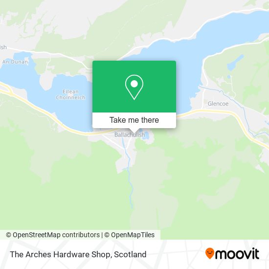 The Arches Hardware Shop map