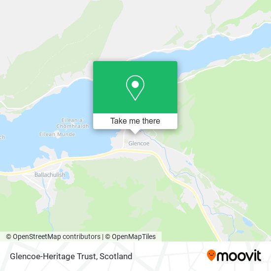 Glencoe-Heritage Trust map