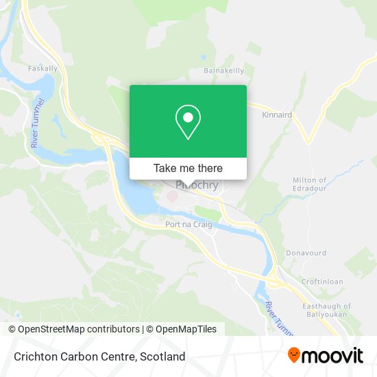 Crichton Carbon Centre map