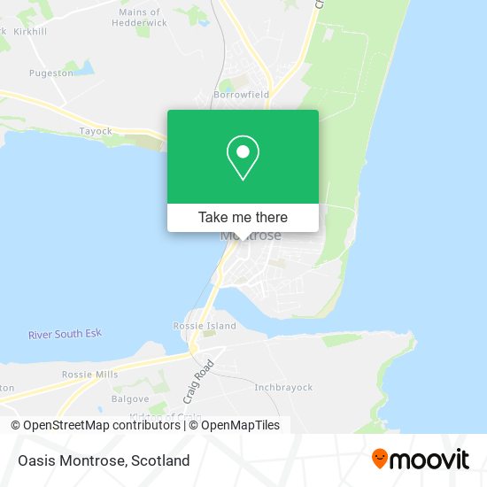 Oasis Montrose map