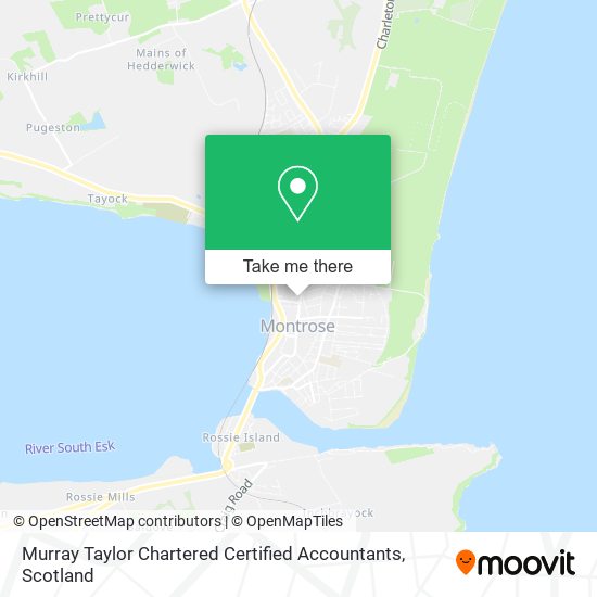 Murray Taylor Chartered Certified Accountants map