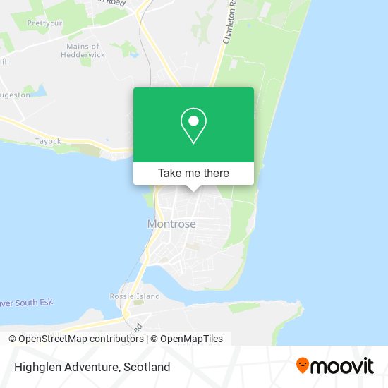 Highglen Adventure map