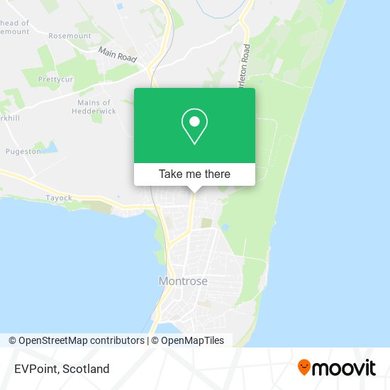EVPoint map