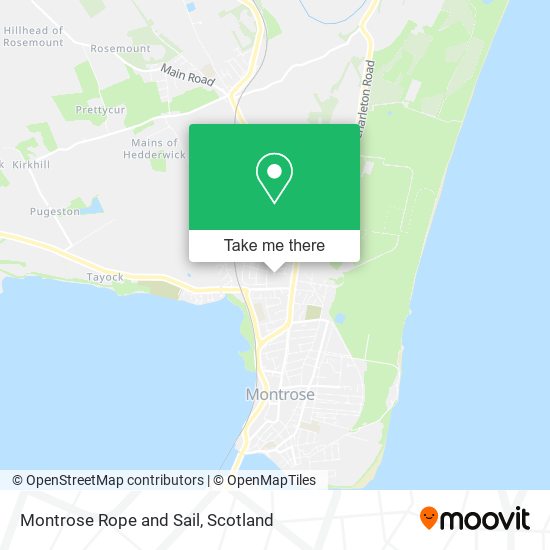 Montrose Rope and Sail map