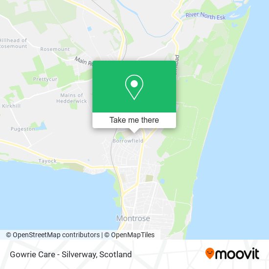 Gowrie Care - Silverway map