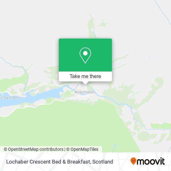 Lochaber Crescent Bed & Breakfast map