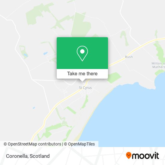 Coronella map