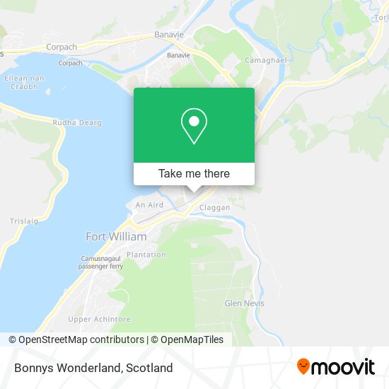 Bonnys Wonderland map