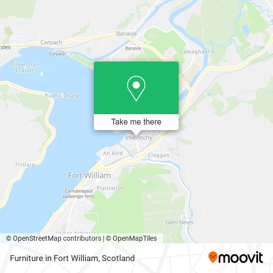 Furniture in Fort William map