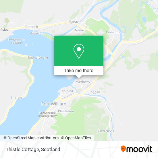 Thistle Cottage map
