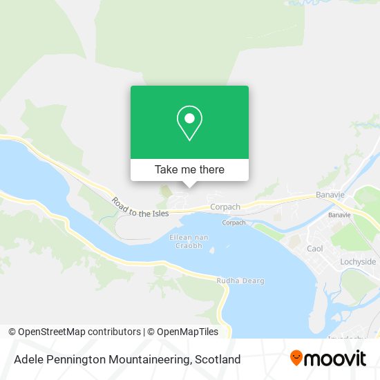 Adele Pennington Mountaineering map