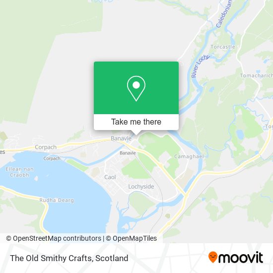 The Old Smithy Crafts map