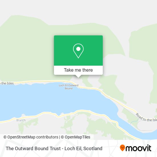 The Outward Bound Trust - Loch Eil map