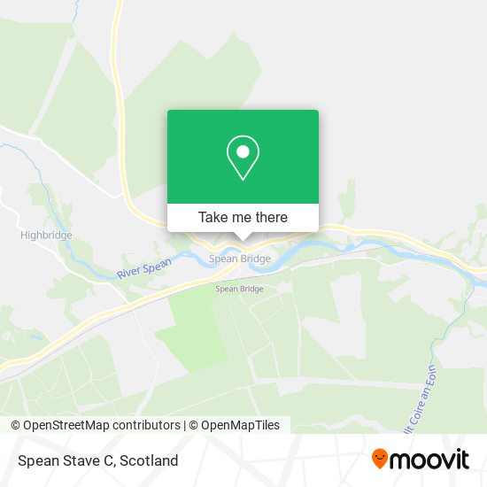Spean Stave C map