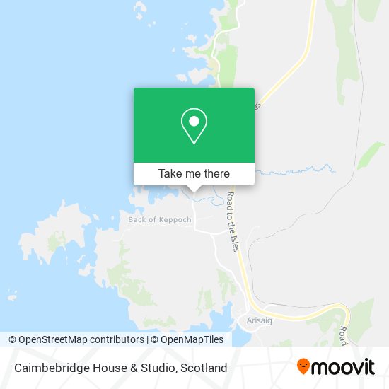 Caimbebridge House & Studio map