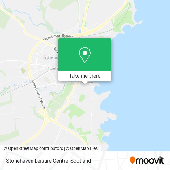 Stonehaven Leisure Centre map
