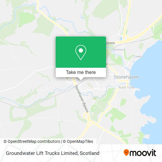 Groundwater Lift Trucks Limited map