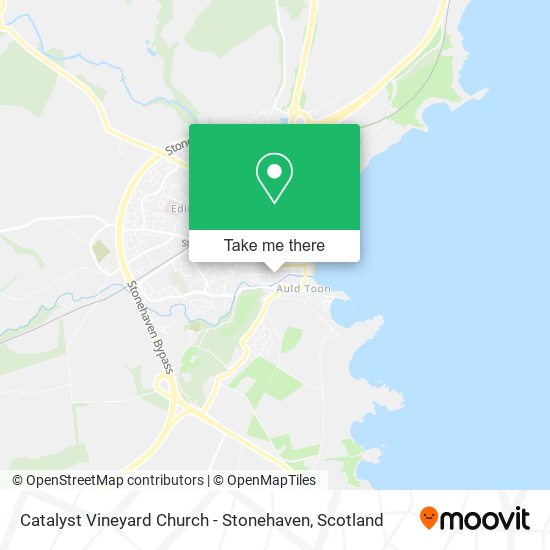 Catalyst Vineyard Church - Stonehaven map