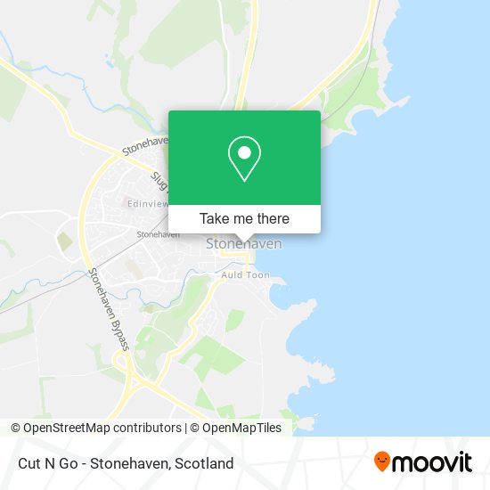 Cut N Go - Stonehaven map