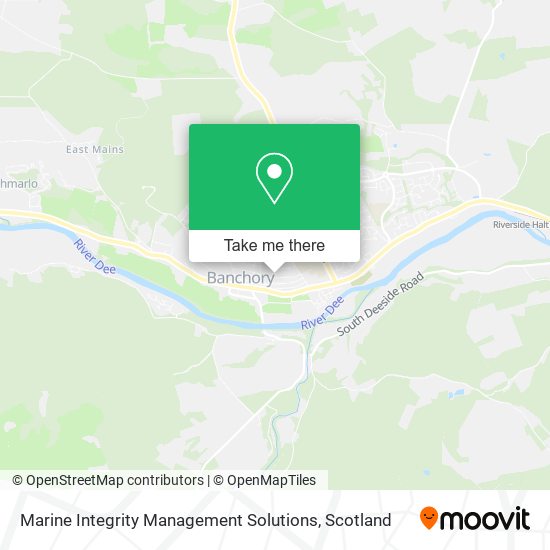 Marine Integrity Management Solutions map